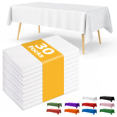 Niuara mantel frontal en empaque mostrando paquete de 30 para eventos