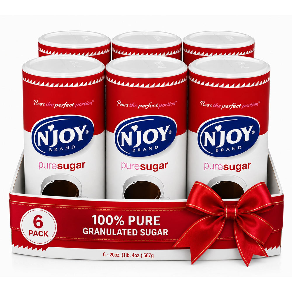 N'Joy bote frontal del pack de seis, envase práctico para mostrador