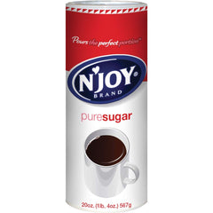 N'Joy bote en uso junto a una cafetera, dosificación precisa y rápida