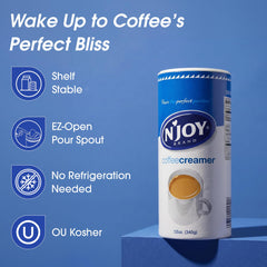 N'Joy EZ pour spout closeup for neat, controlled dispensing