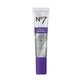 No7 contorno de ojos frontal mostrando el diseño y beneficio antiedad