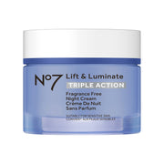 No7 creama de noche frontal 50 ml mostrando el envase y acabado