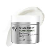 No7 Future Renew front jar showing clean packaging and immediate recognition benefit
