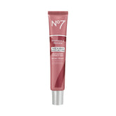 No7 bottle front packaging showing sleek design and product name, promoting confidence