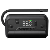 NOCO Air AL5 vista frontal con accesorios mostrando portabilidad y orden