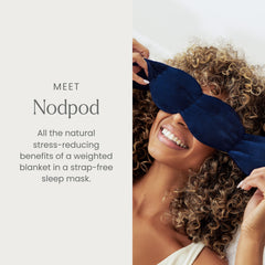 nodpod detalle de microperlas que ofrece presión suave y adaptable
