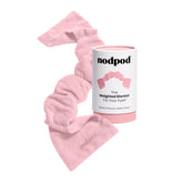 nodpod front view of weighted eye mask showing blackout fit and comfort