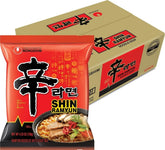 Nongshim empaque frontal mostrando pack de 20 para ahorro y conveniencia