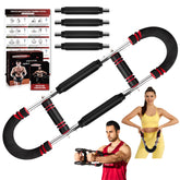 NOONCRAZY Twister Arm Trainer front packaging showing included parts and benefits