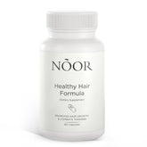 NOOR HAIR empaque frontal mostrando diseño y beneficio de crecimiento