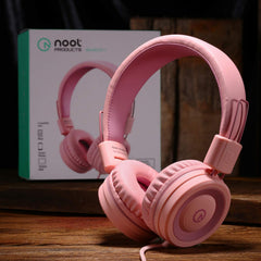 noot products folded compact K11 headphones demonstrating portable travel-ready storage