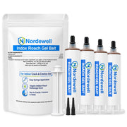 Nordewell front packaging showing four gel tubes and label for clear identification and use