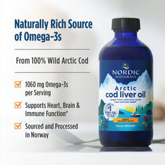 Nordic Naturals dosis en vaso listos para consumir con sabor a naranja agradable