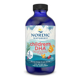 Nordic Naturals front packaging showing bottle and strawberry branding for clear identification and trust