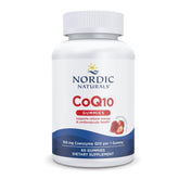 Nordic Naturals frasco frontal mostrando gomitas y etiqueta clara