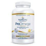 Nordic Naturals ProOmega front packaging showing high-potency omega-3 benefits