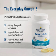 Nordic Naturals detalle de la textura de la cápsula resaltando pureza