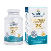 Nordic Naturals bottle front packaging showing product name and count, conveys quality