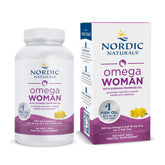 Nordic Naturals front packaging showing lemon-flavored women's omega-3 benefits