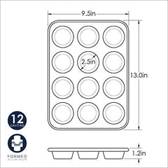 Nordic Ware borde encapsulado de acero, evita deformaciones