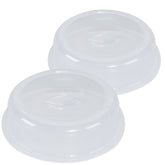 Nordic Ware tapa frontal transparente mostrando cobertura y limpieza