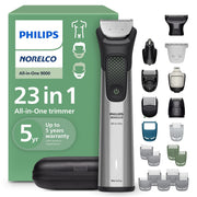 Norelco Philips vista frontal del dispositivo y sus controles, facilidad de uso