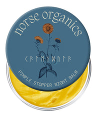 Norse Organics frente del empaque con información visible y atractivo natural