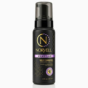 Norvell mousse frontal mostrando el envase y diseño profesional, color preciso