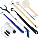Nourislif front view of full 7pc hip kit packaging showing all components for easy recovery