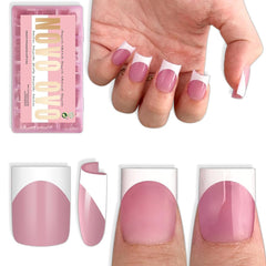 NOVO OVO empaque frontal del set berry pink, solución rápida para manicura