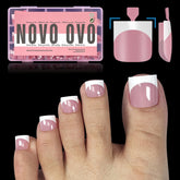 NOVO OVO empaque frontal berry pink mostrando acabado profesional