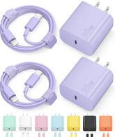 Novobit adaptador 20W frontal muestra tamaño compacto y carga rápida