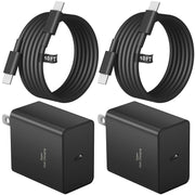 Novobit adaptador 45W frontal mostrando puerto USB‑C y carga rápida
