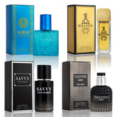 NovoGlow four-bottle boxed set showing variety and gifting appeal