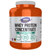 NOW Foods front packaging showing 5-pound tub and branding benefit clarity