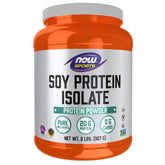 NOW Foods front pack showing 2-pound tub and branding, clear product benefit