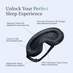 NOX SLEEP primer plano de textura seda fría para confort térmico