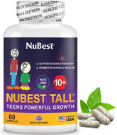 NuBest frasco frontal mostrando etiqueta y beneficios clave