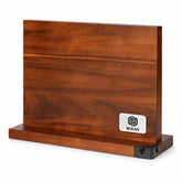 NULAS front view of magnetic knife block showing organized knives and easy access