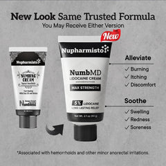 Nupharmco textura cremosa en primer plano que destaca aplicación no grasa