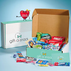 Nut Cravings vista interior con los 40 snacks ordenados y visibles para sorpresa