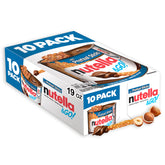 Nutella vaso frontal mostrando empaque práctico y porción lista para llevar