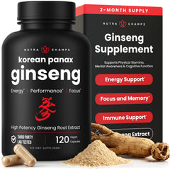 NutraChamps front packaging showing bottle and branding for confident choice