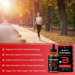 NutraChamps aplicación sublingual demostrando uso fácil y rápido