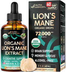 NUTRAHARMONY frasco frontal mostrando etiqueta clara y beneficio mental