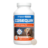 Nutramax Cosequin frasco frontal mostrando 150 tabletas y la marca para confianza