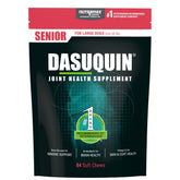 Nutramax Dasuquin container front showing product and clear dosing benefits