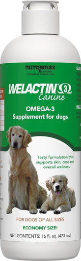 Nutramax Welactin front label showing product name and size, clear identification benefit