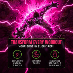Nutrex Research Outrage comparando tamaño de la cucharilla con el envase