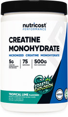 Nutricost front packaging showing Coastal Explosion label and benefits